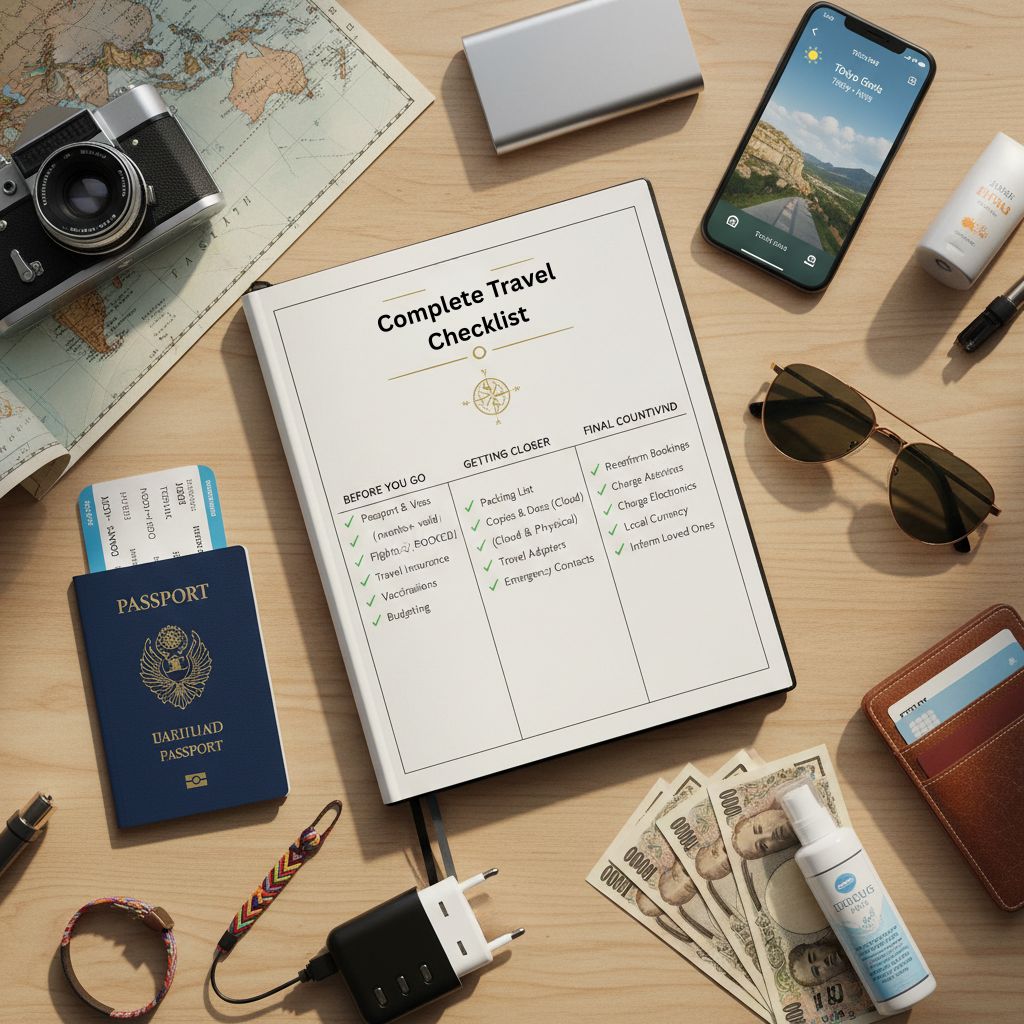 Complete Travel Checklist